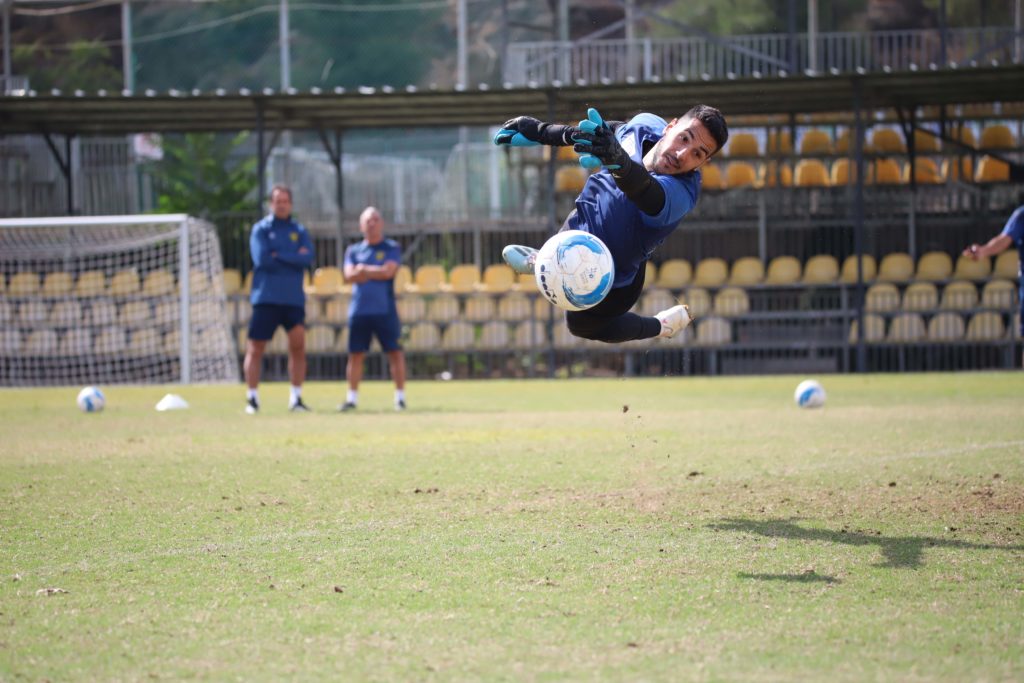 איתמר ניצן באימון