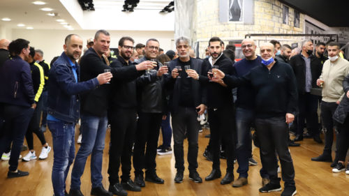 הרמת הכוסית של בית״ר ירושלים לכבוד חג הפסח