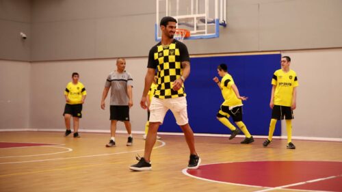 צפו בתמונות: האימון המיוחד של ילדי בית״ר "שלוה" ירושלים עם אופיר קריאף